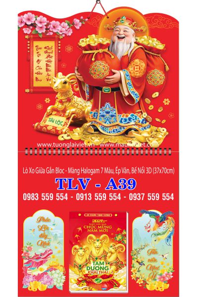 Lịch lò xo giữa bloc Lộc Thần Tài