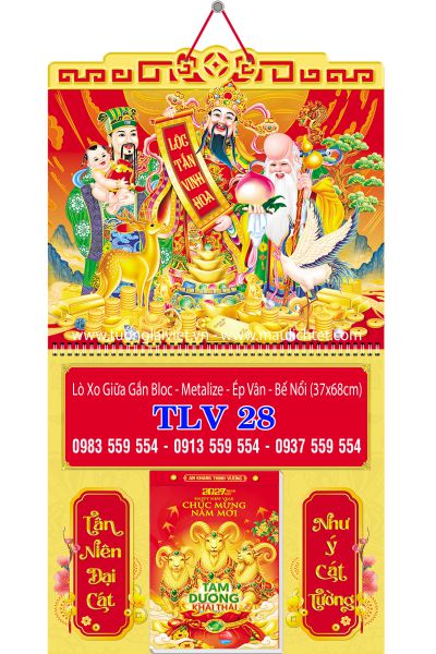 Lịch lò xo giữa bloc Phước Lộc Thọ