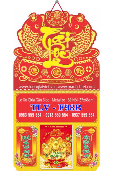 Lịch lò xo giữa bloc Tài Lộc